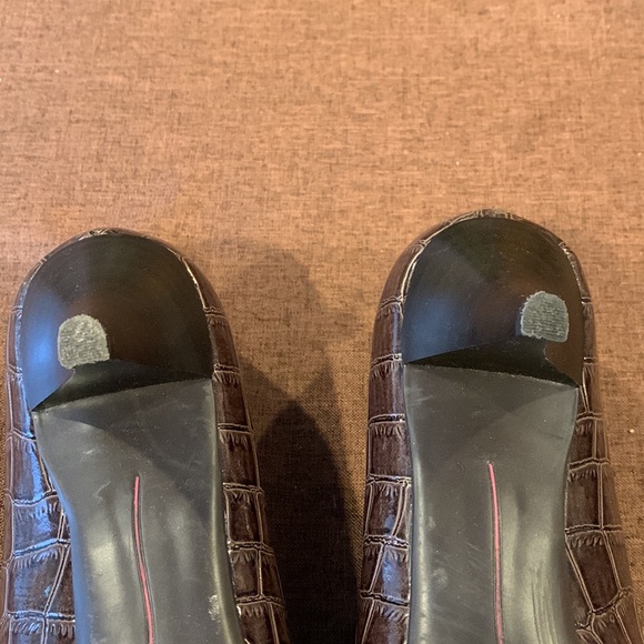 Bandolino heels brown size 9 - Picture 4 of 4